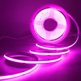 Battery Powered8MM COB Multi Color Led Strip 5V with Motion Sensor 320LEDs/M Led Induction