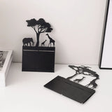 Metal Black Luminous Decoration Candle Holder
