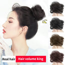 Seamless Synthetic Hair Ring Bun