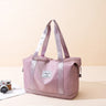 Women's AOTTLA casual handbag/carry on luggage bag for traveling.  Double zipper on bottom to expand bag..