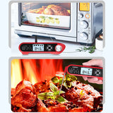 Digital Meat Thermometer With LCD Screen And Alarm Function