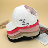 Sporty Ponytail Cap With Snapback