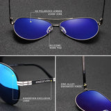 Men's KINGSEVEN Polarized UV400 Sunglasses