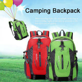 40L Waterproof Nylon Camping Backpack