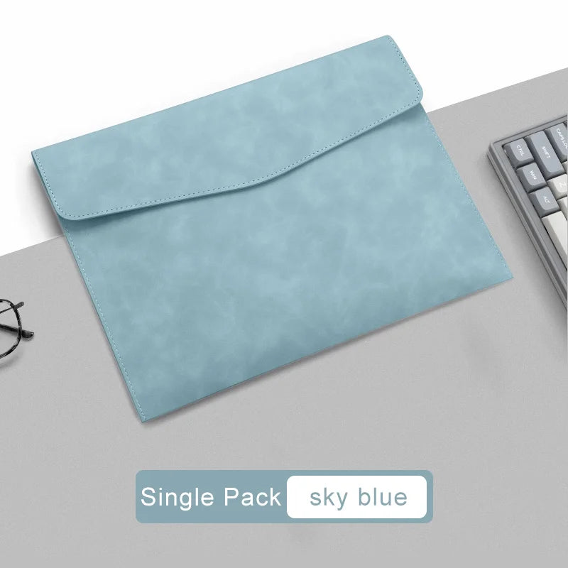 Waterproof A4 Leather File Document Folder