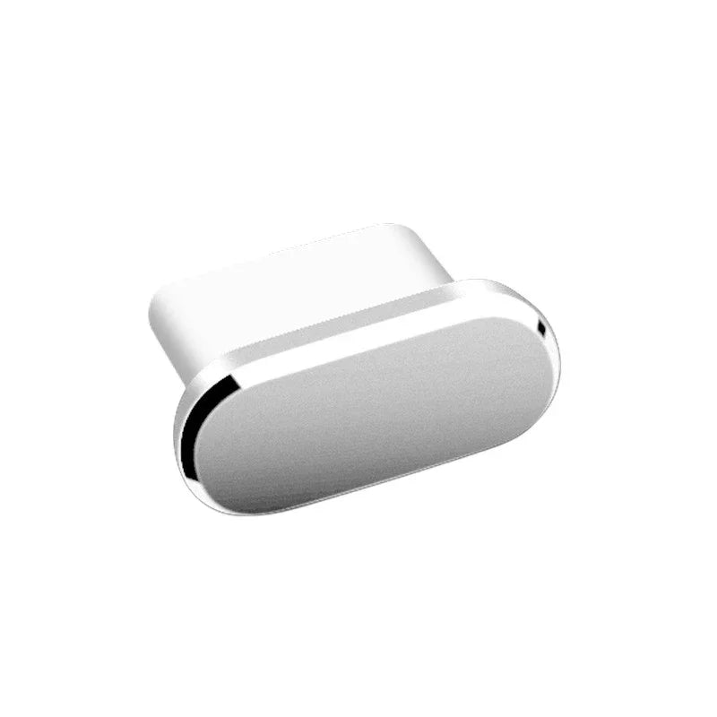 2Pcs 15PM Metal Dust  USB Type-C Protection Cap For iPhone 15 Pro Max 15Plus