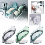 1pcs Non-Slip Leaf Soap Dish For Bathrooms Or Kitchen