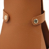 PU Leather Double Layer Reusable Wine Bag