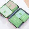 Men And Women's 6pcs Multifunction Waterproof Packing Cubes