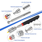 Mini Extendable Magnetic Rod To Pickup Nuts Or Bolts