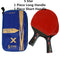 HUIESON 5/6 Star 2Pcs Carbon Table Tennis OR Ping Pong Racket.