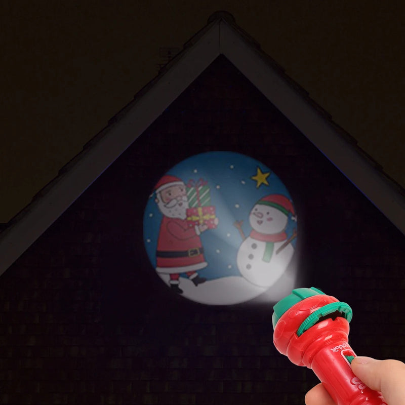 Children's Christmas Projector Flashlight.