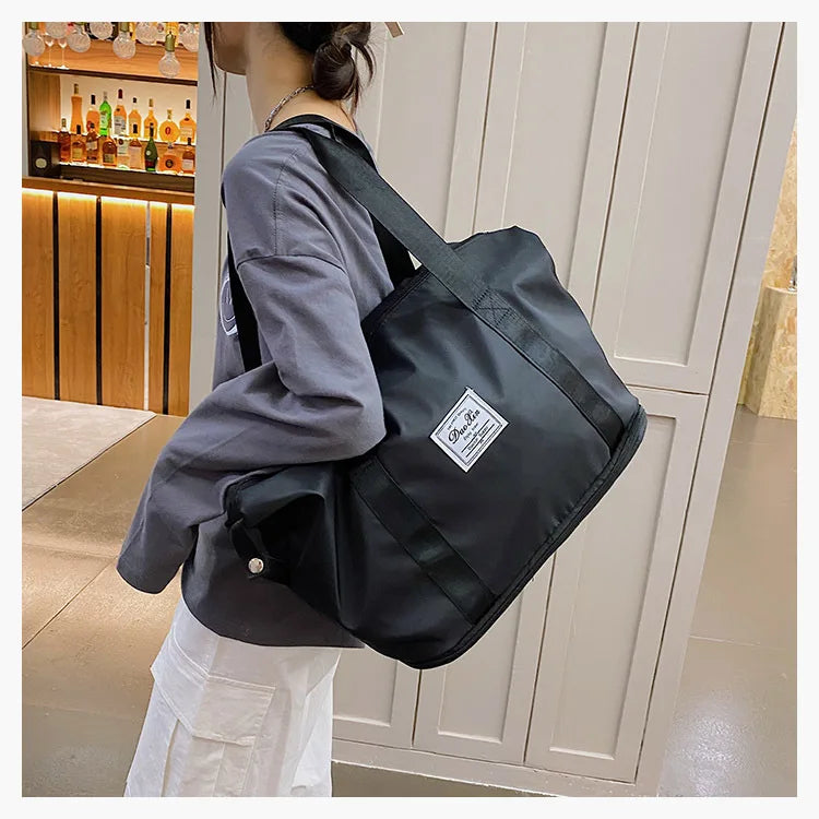 Waterproof Tote Bag For Diapers Sports Or Travel