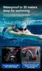POLVCDG  Wireless/ Waterproof Bluetooth Bone Conduction Headset X7 IPX8 32GB Memory 5.3