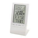 Mini Digital Indoor Clock Weather Station.