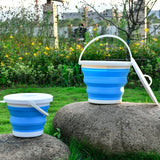 3L/5L/10L Multi-purpose Silicone Folding Bucket