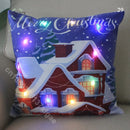 LED Christmas Pillowcase Cushion Covers.