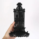 1 Piece Decorative Black Corner Rack