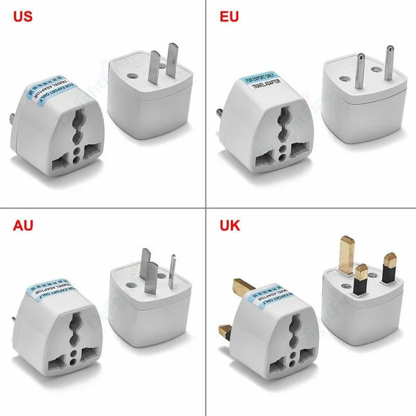 Universal AU UK US EU Electric Power AC Travel Adapters
