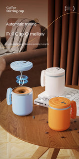 USB Rechargeable 304 Stainless Steel 400ML Automatic Mixing Cup