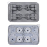 Silicone 3D Cute Cat Ice Cube Molds Makes 4