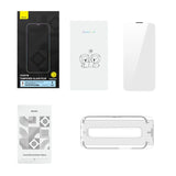 Baseus 0.4mm Corning Tempered Glass Anti-Peeping Screen Protector For iPhone 13 14 15 16 17 Max Pro