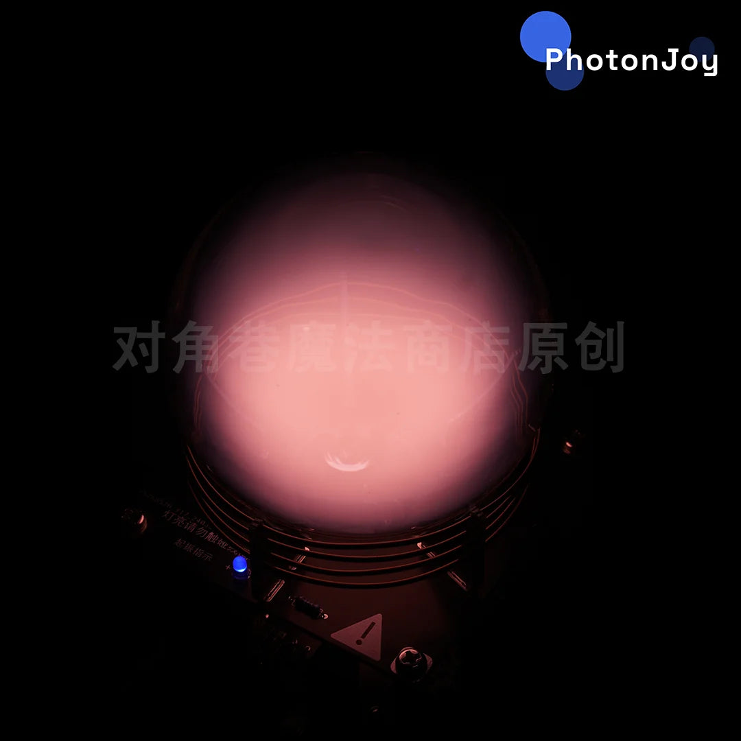 Noble Gas Glass Helium neon ball Argon Krypton Xenon Plasma Ring Toroid