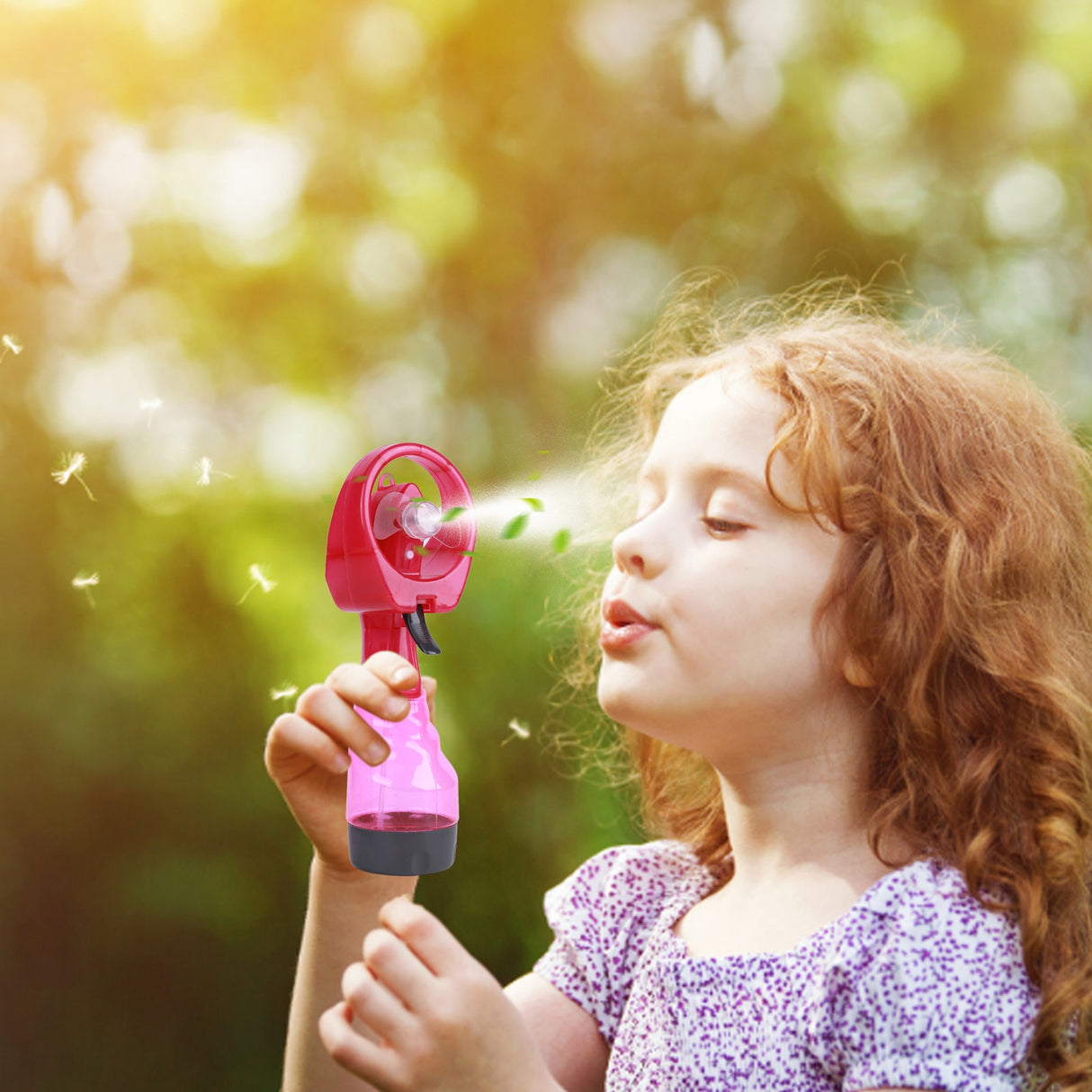 Water Spray Mini Fan.