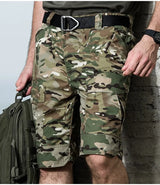 Men's Casual Multiple Pockets Cargo Shorts