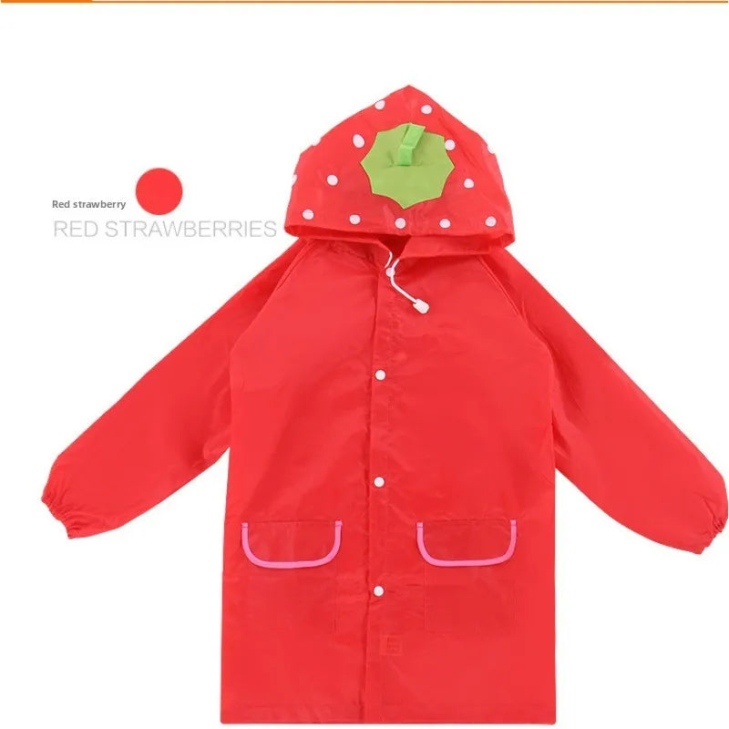 Children's Cartoon Animal Style Waterproof Raincoat