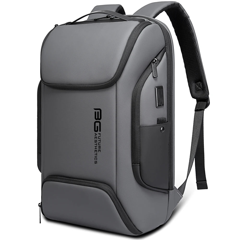 BANGE Waterproof USB Charging Backpack Fits 15.6 Inch Laptop