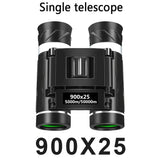 900x25 High Power Mini HD Low Light Level BAK4 Binoculars With Long Range 50000M