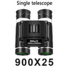 900x25 High Power Mini HD Low Light Level BAK4 Binoculars With Long Range 50000M