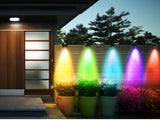 Waterproof Solar RGB Or Yellow Lights for Step Fence Or Railing