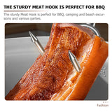 Stainless Steel Barbeque Hook For Grilling/Flipping Meat