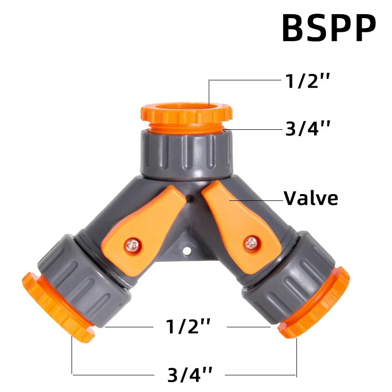 1-Pcs 1/2" 3/4" 1" Garden Hose Quick Connect Adapters