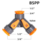 1-Pcs 1/2" 3/4" 1" Garden Hose Quick Connect Adapters
