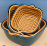 Double Layer Plastic Colander