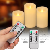 6/24Pcs Flameless LED Battery Powered Candles.