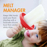 Colorful Silicone Drip Free Popsicle Holder