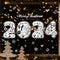 New year 2024 Or Merry Christmas Window/Wall Stickers