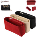 Felt Cloth Insert Organizer Bag With Zipper.