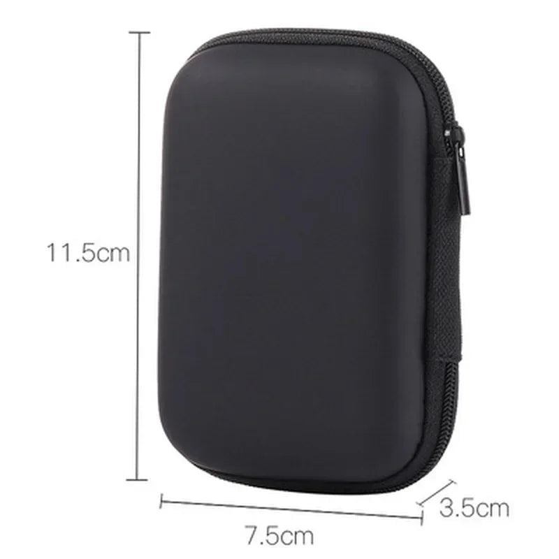 Zipper Carry Case in Multi-Colors For Cards Or Earphones