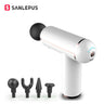 SANLEPUS Portable USB/ LCD deep tissue percussion massage gun for aching muscles.