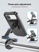 Waterproof Motorcycle/Bike Cellphone Holder With 360 degree Swivel.