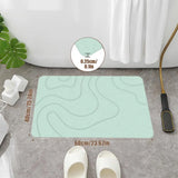 Quick Drying Non Slip Diatomaceous Earth Stone Bath/Kitchen Mat