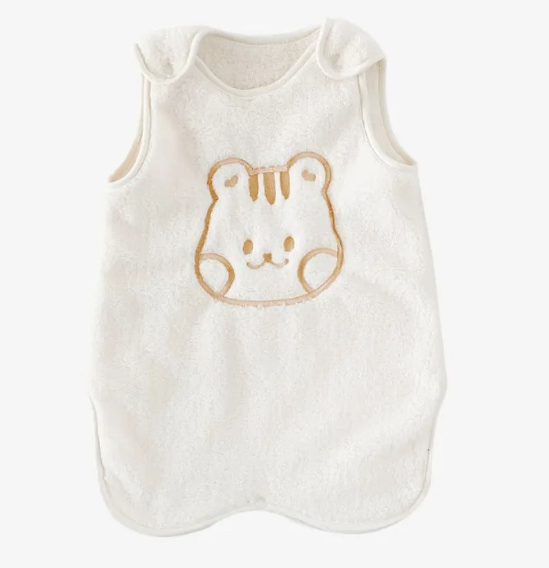 Baby Sleeveless Flannel Sleep Top