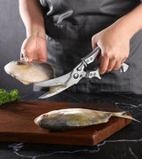 Stainless Steel Kitchen Scissors For Chicken Duck Fish Cutting