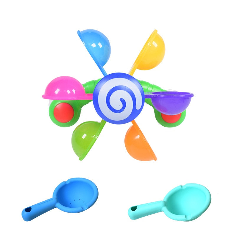 1pcs Cartoon Fidget Spinner.  Educational toy as well as rattle toy.