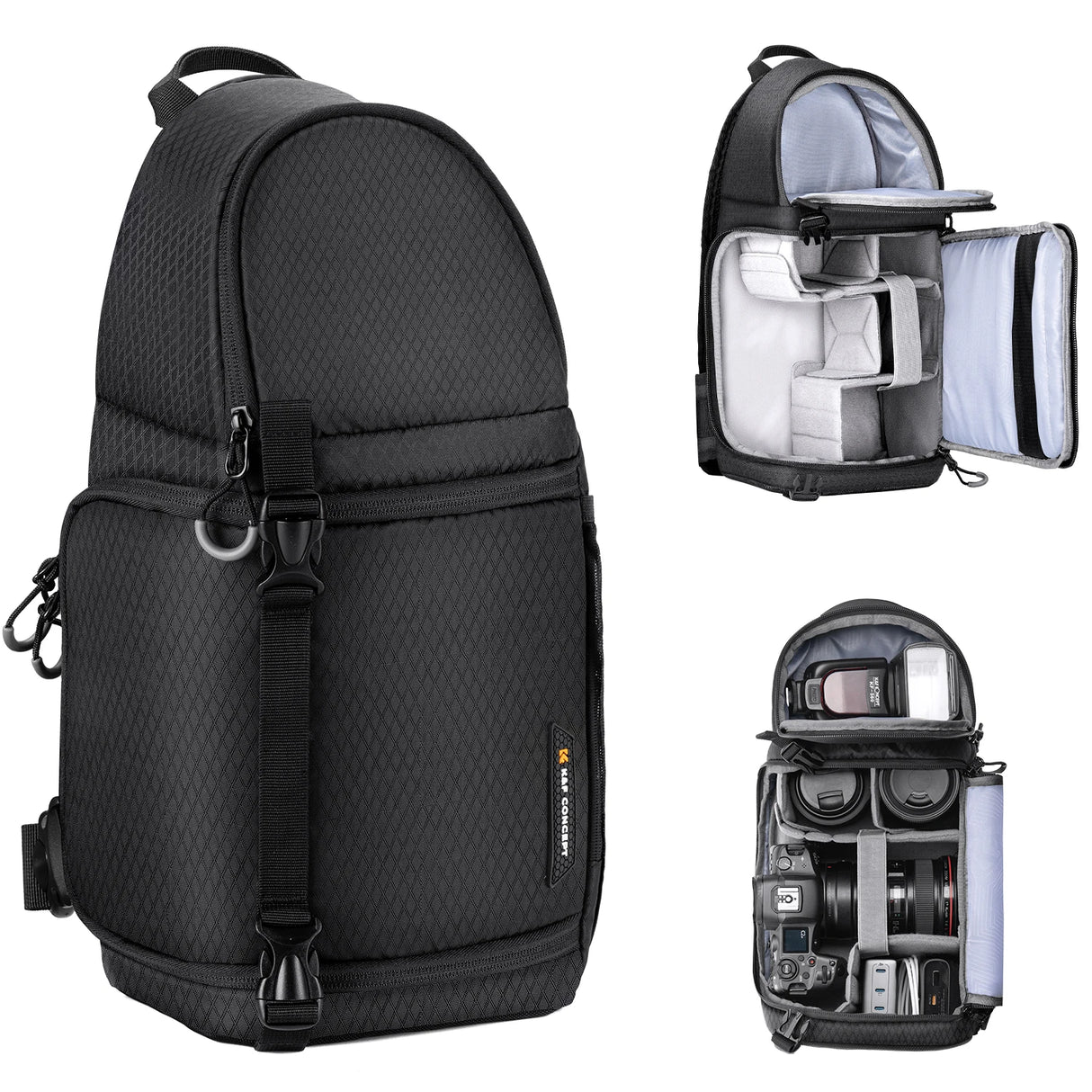 K&F Concept Waterproof 10L DSLR/SLR Sling Camera Backpack